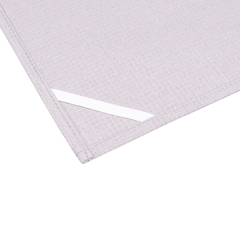 Рушник вафельний (сіро-ліловий) 45х60см 164063