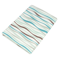 Простирадло бязеве Home Line "Хвиля" (бірюзова) 145х215см 163845