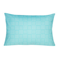 Наволочка бязева Home Line "Клітинка" (бірюзовий) 50х70см 163836