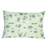 Наволочка бязева дитяча Home Line "Ягнята" (салатовий) 50х70см 163833