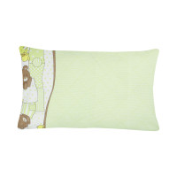 Наволочка бязева Home Line"Ведмежата" (гороховий) 40х60см  163386