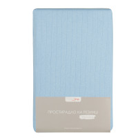 Простирадло трикотажне на резинці Home Line (блакитний) 180х200см 162616