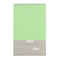 Простирадло трикотажне на резинці Home Line (салатовий) 160х200см 162600