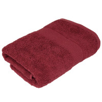 Махровий рушник (бордовий) 50х90см 161672