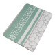 Простирадло бязеве Home Line "Мармур" (зелений) 150х215см 156335