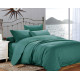 Сімейний комплект постільної білизни Home Line "Сатин Люкс" (смарагдовий) 155273