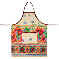 Фартух кухонний Home Line "Маки і ромашки" 60х70см 143790