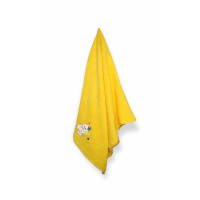 Рушник махровий Home Line "Котик" з вишивкою (жовтий), 70х140см 138112