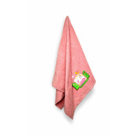 Рушник махровий Home Line "Зайчик" з вишивкою (рожевий), 50х90см 138108