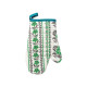 Рукавичка кухонна Home Line "Зелений орнамент" 28х18см 136944