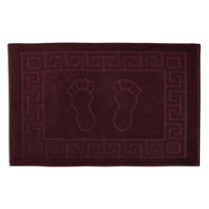 Рушник махровий (килимок) Home Line "Ніжки" (коричневий), 50х70см 135804
