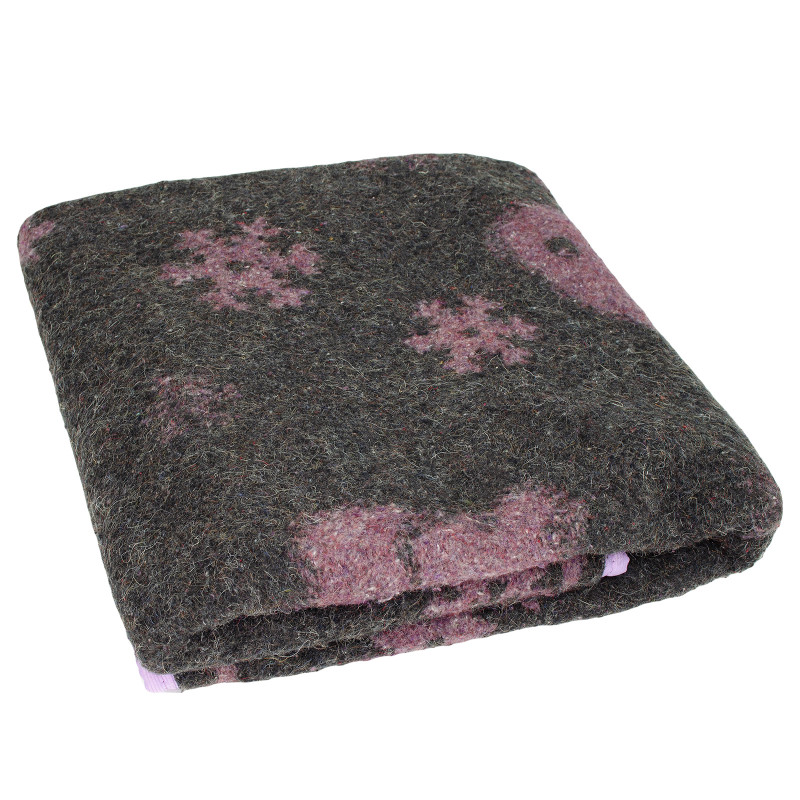 Ковдра ткана Home Line "Сніжок" 100х140см 133638