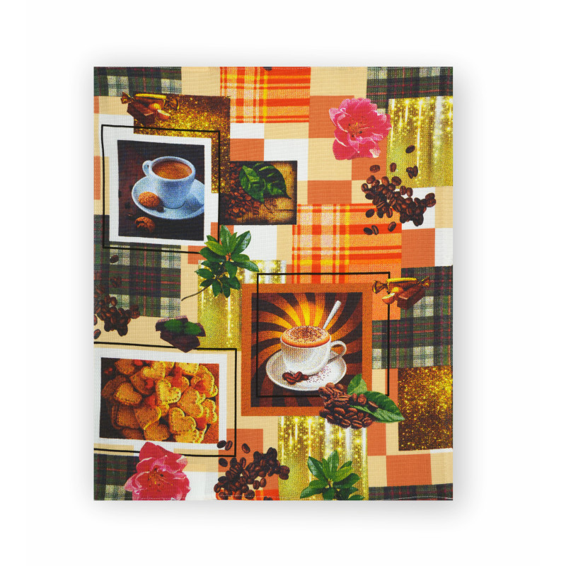 Рушник вафельний кухонний Home Line "Сніданок"  50х60см 133026