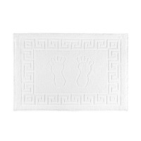 Рушник (килимок) махровий Home Line "Ніжки" (білий), 50х70см 125401