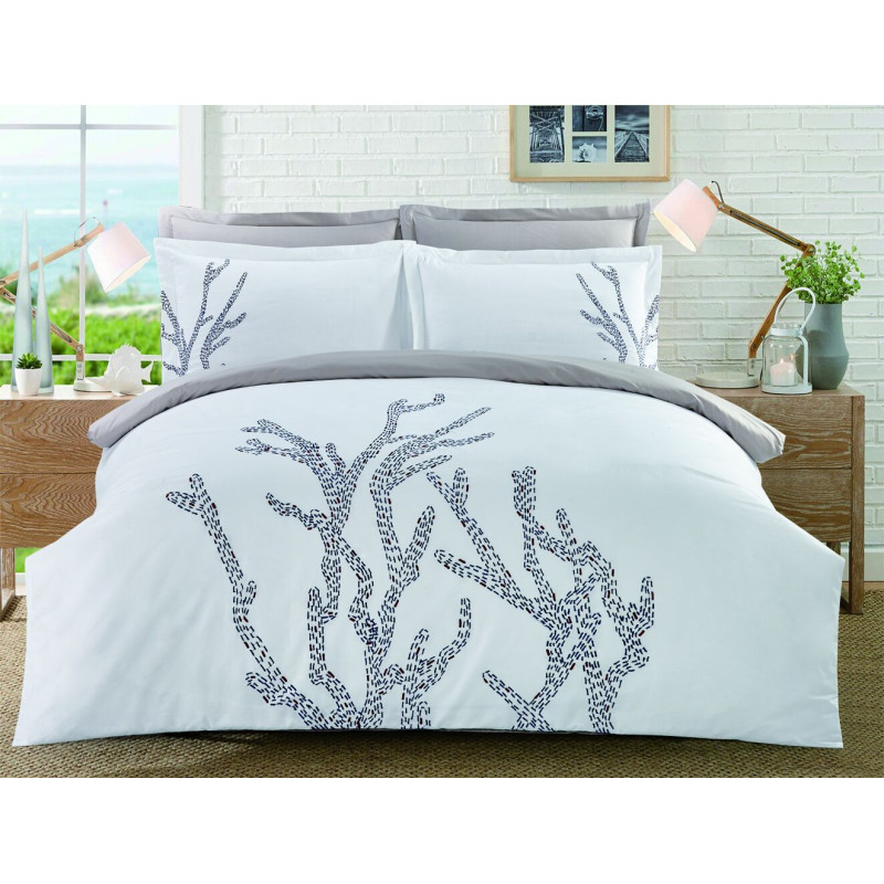 Півтораспальний комплект постільної білизни Home Line "Корали" 122331