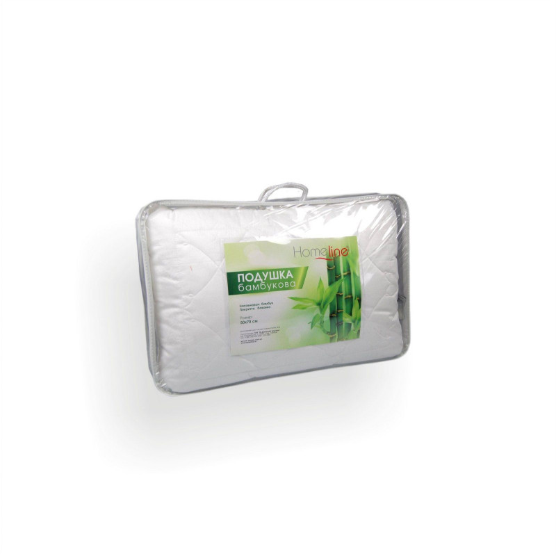 Подушка бамбукова стьобана Home Line 50х70см 114652
