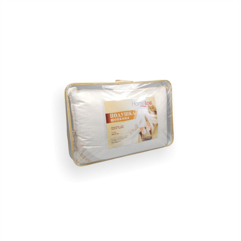 Подушка шовкова Home Line (кремова) 50х70см 114651