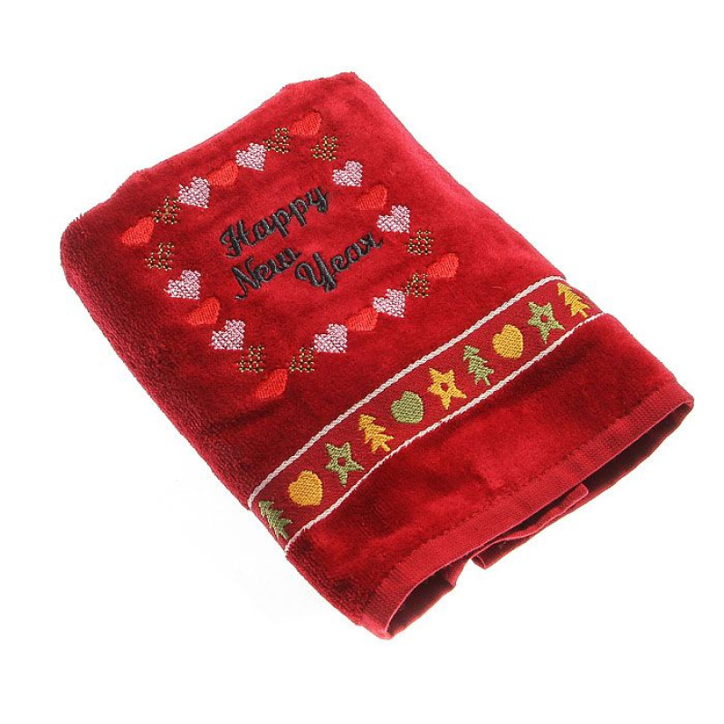 Рушник махровий Home Line "Крісмас", 70х125см 113215
