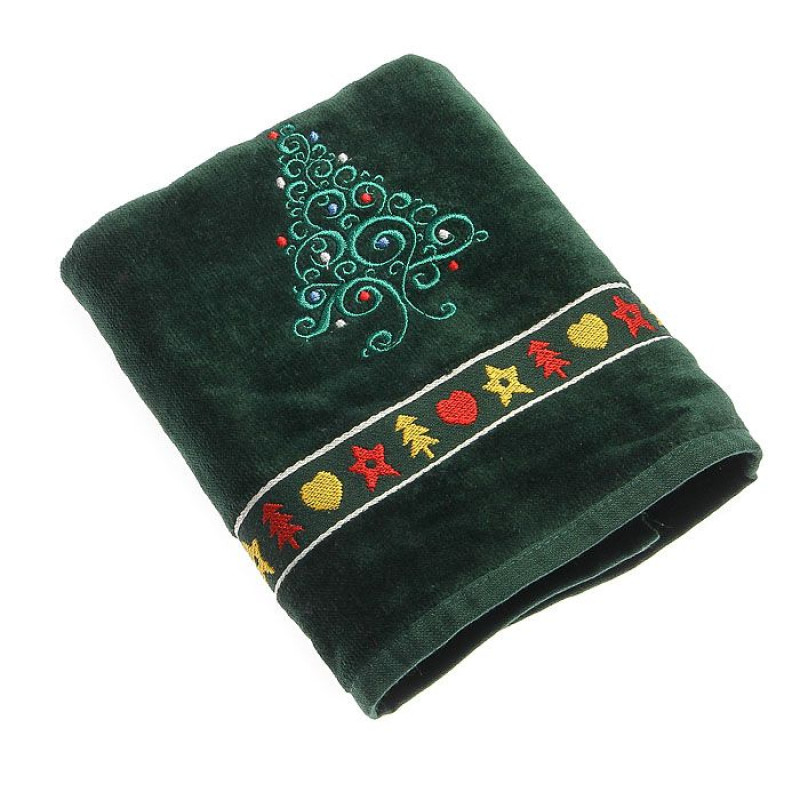 Рушник махровий Home Line "Крісмас", 70х125см 113215