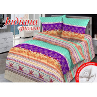 Півтораспальний комплект постільної білизни Home Line "Індіана" (фіолетовий) 113145