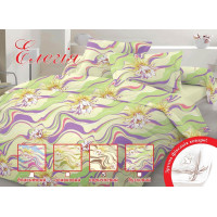 Півтораспальний комплект постільної білизни Home Line "Елегія" (коричневий) 104609