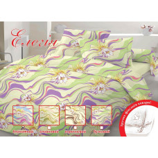 Сімейний комплект постільної білизни Home Line "Елегія" (блакитний) 104608