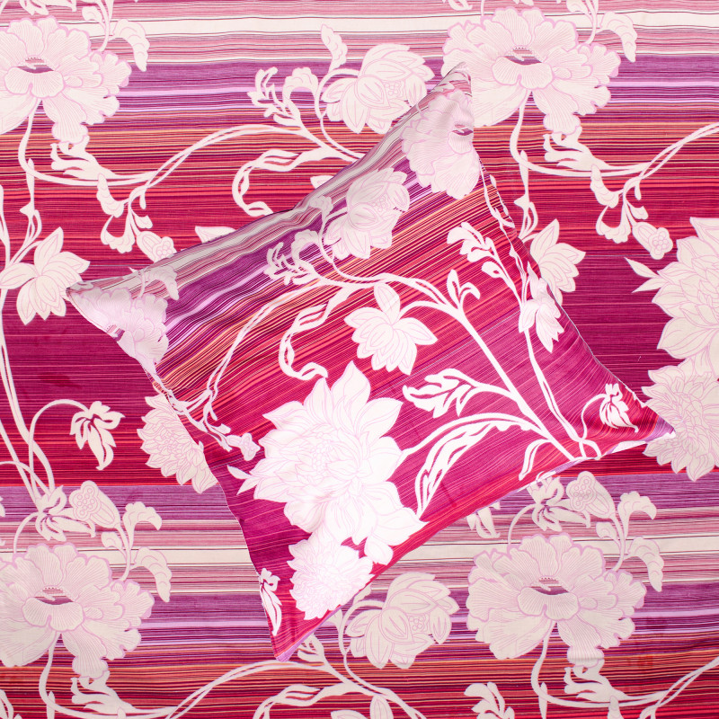 Сімейний комплект постільної білизни Home Line "Лагуна" (рожевий) 88514