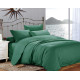 Євро комплект постільної білизни Home Line "Сатин Люкс" (малахіт) 176565