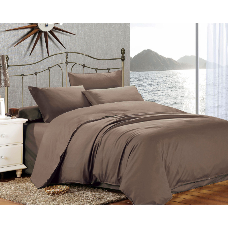 Євро комплект постільної білизни Home Line "КАКАО" 189045