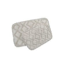 Набір килимків Irya - Cora gri сірий 50*80+35*55