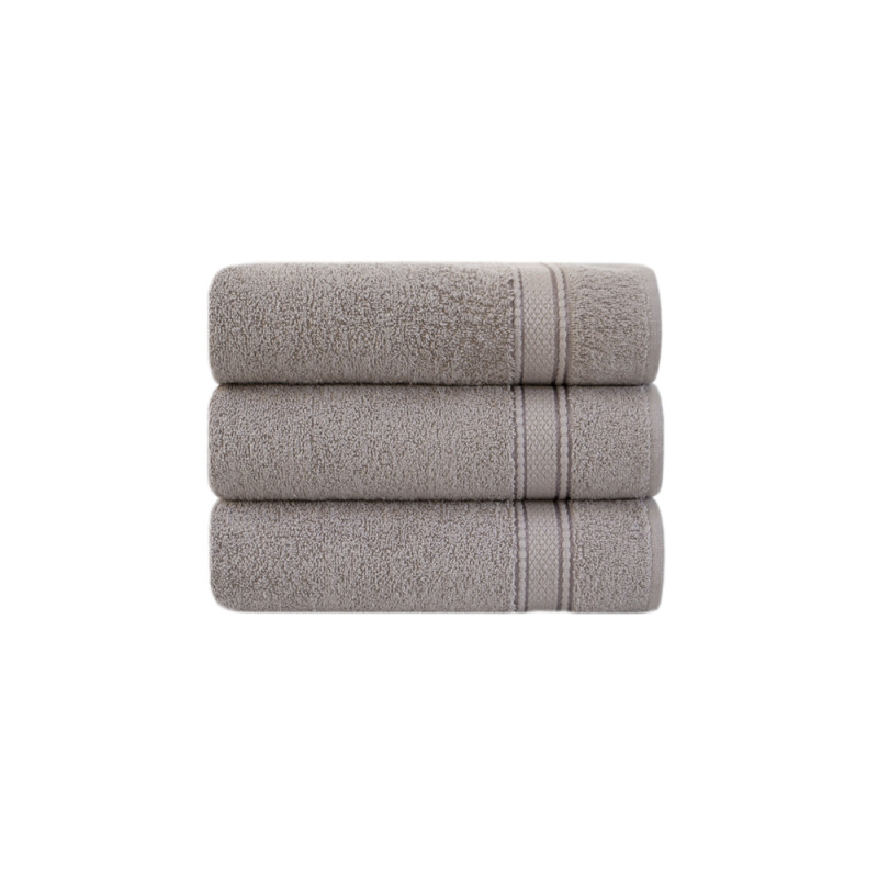 Рушник Karaca Home - Daily Soft gri сірий 50*90