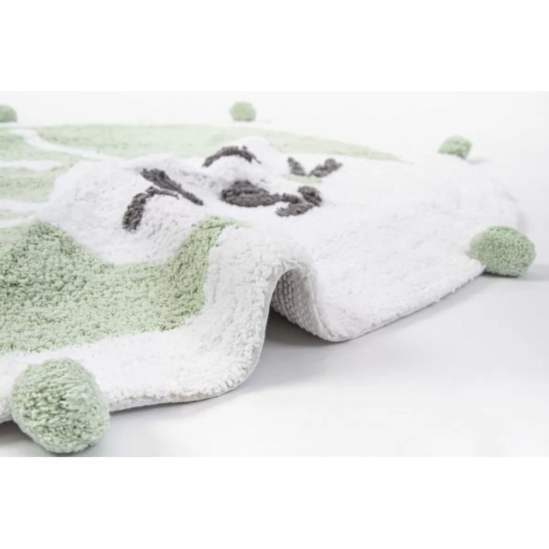 Килимок в дитячу кімнату Irya - Bunny mint ментоловий 110*110