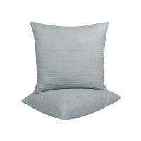 Наволочка Lotus Готель - Сатин страйп 1*1 сірий 70*70 (1 од.) п/е