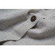 Постільна білизна Lotus Home Washed cotton - Solid light antracite сімейний