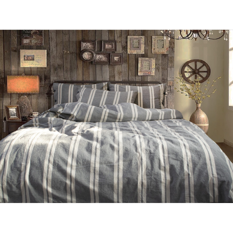 Постільна білизна Lotus Home Washed cotton - Kanden євро