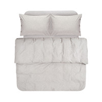 Постільна білизна Lotus Home Washed cotton - Solid kahve-bej євро