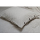 Постільна білизна Lotus Home Washed cotton - Solid kahve-bej євро