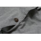 Постільна білизна Lotus Home Washed cotton - Solid antracite євро