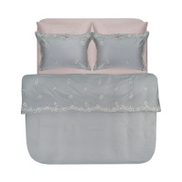 Постільна білизна Dantela Vita сатин з мереживом - Acelya євро