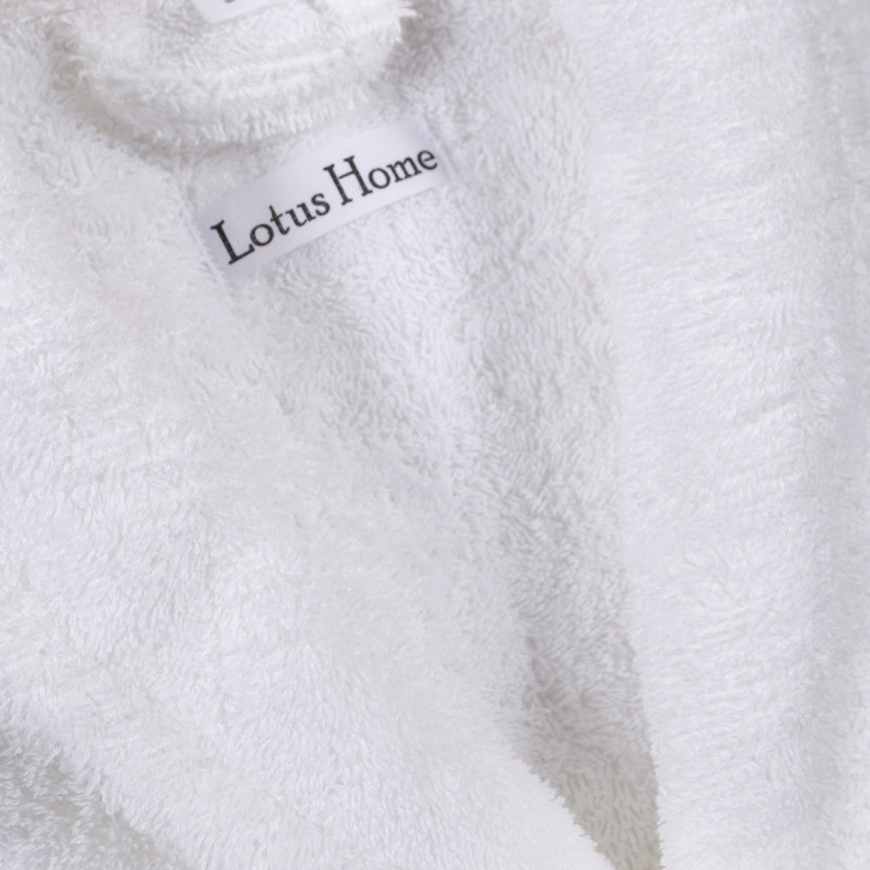 Халат махровий Lotus Home - Basic Soft білий M