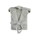 Халат Lotus Home - Rius light gri світло-сірий S/M