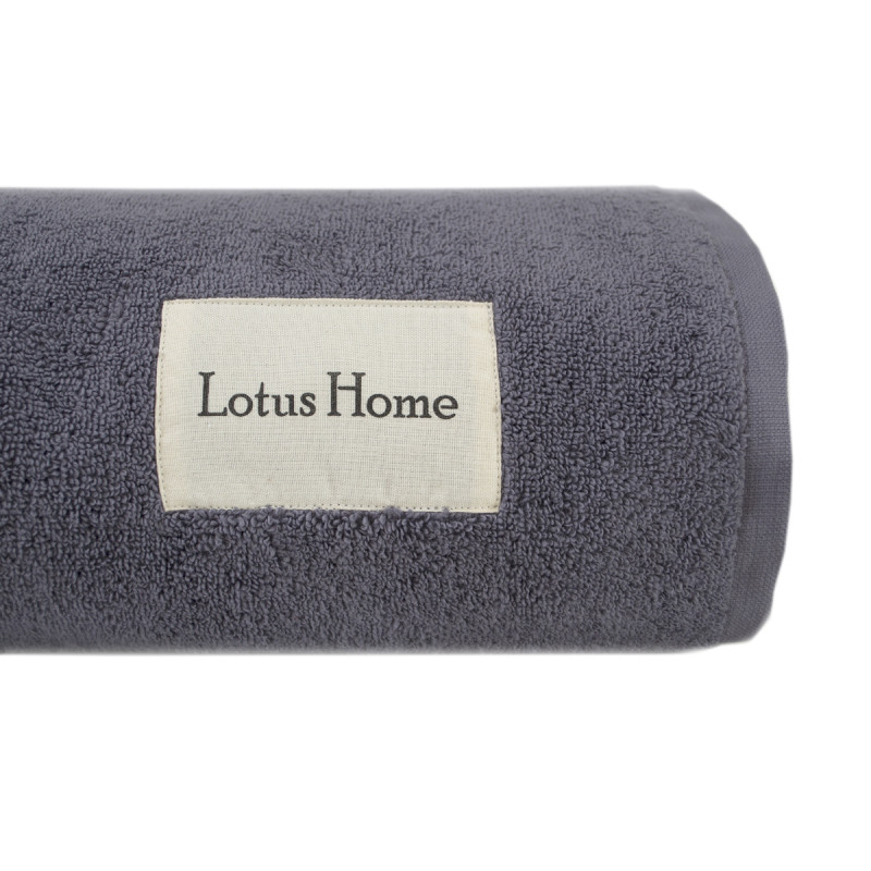 Покривало (простирадло) Lotus Home - Premium Microcotton Antrasit 200*210