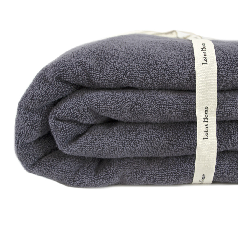 Покривало (простирадло) Lotus Home - Premium Microcotton Antrasit 200*210