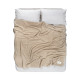 Покривало (простирадло) Lotus Home - Premium Microcotton Kahve 200*210