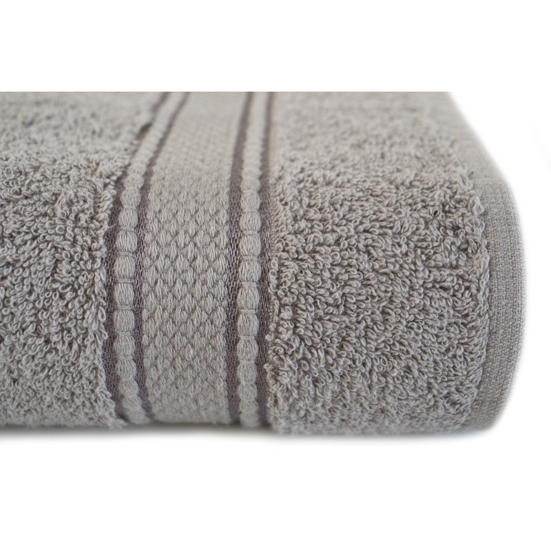 Рушник Karaca Home - Daily Soft gri сірий 70*140