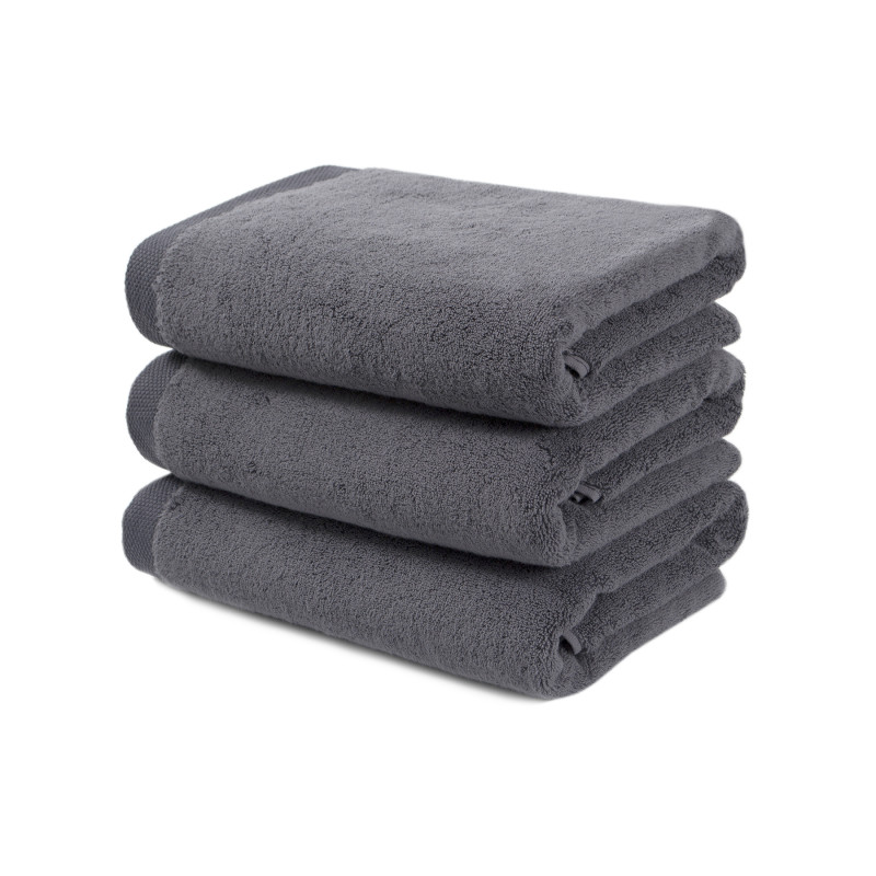 Рушник Lotus Home Готель Premium - Microcotton Antrasit 70*140 550 г/м²