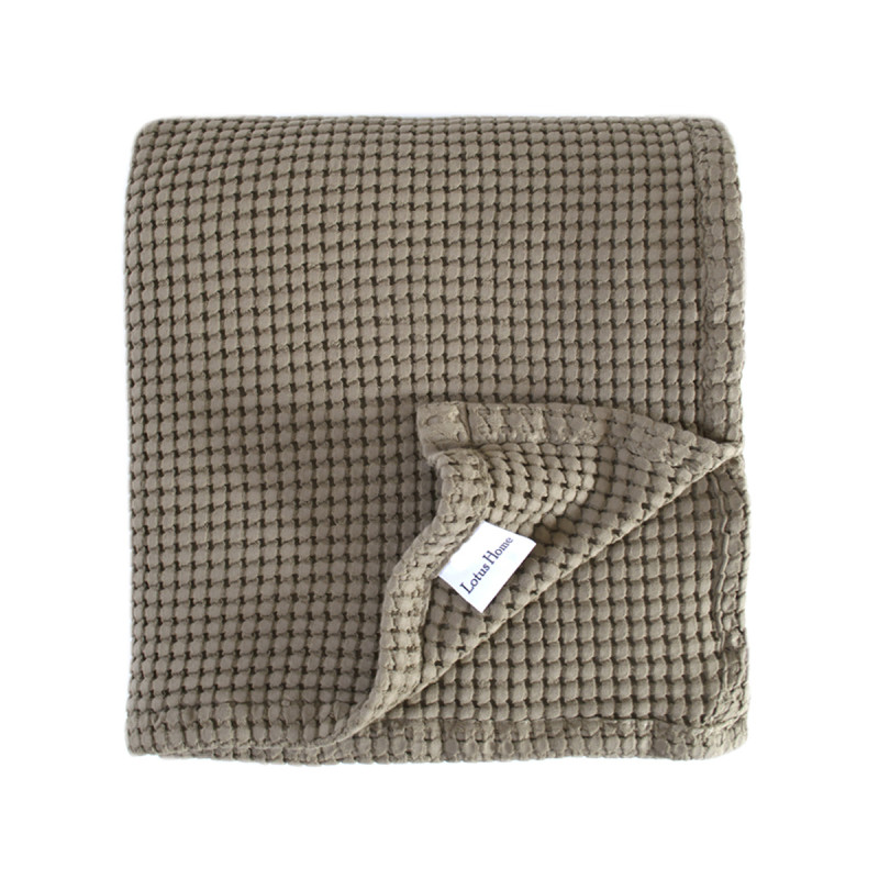 Покривало Lotus Home - Bellia khaki хакі 220*240