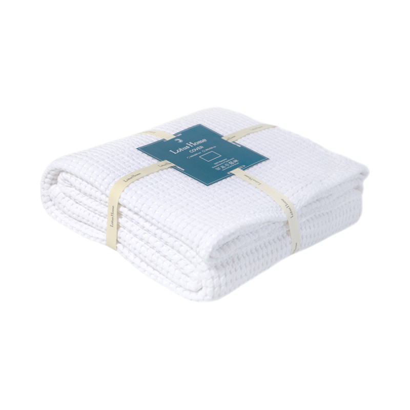 Покривало Lotus Home - Bellia off white молочно-білий 200*220