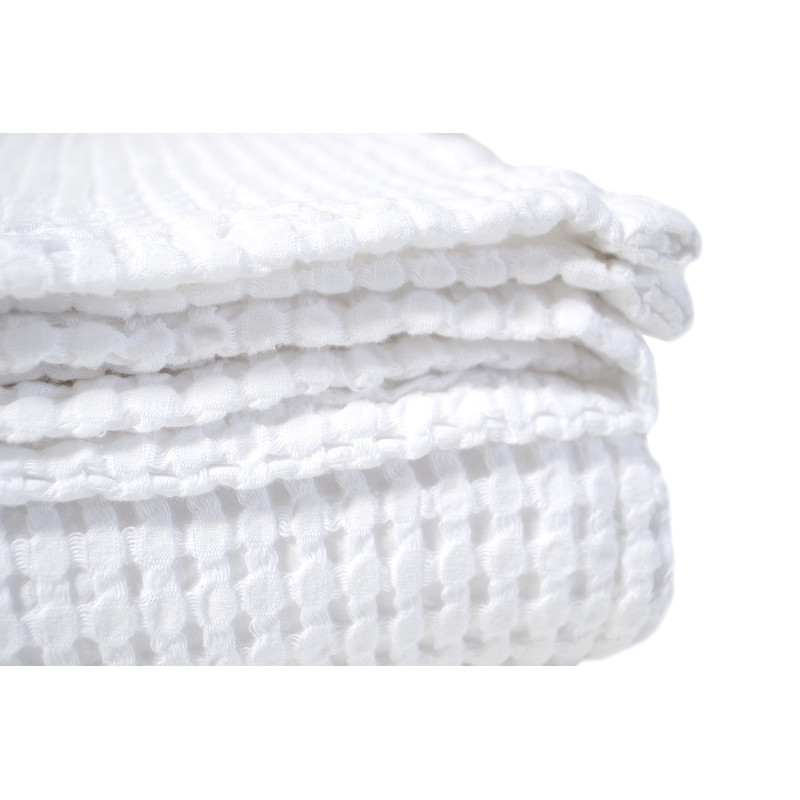 Покривало Lotus Home - Bellia off white молочно-білий 200*220