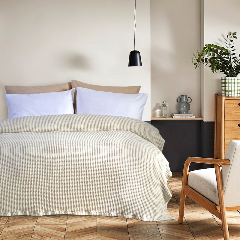 Покривало Lotus Home - Bellia bej бежевий 200*220
